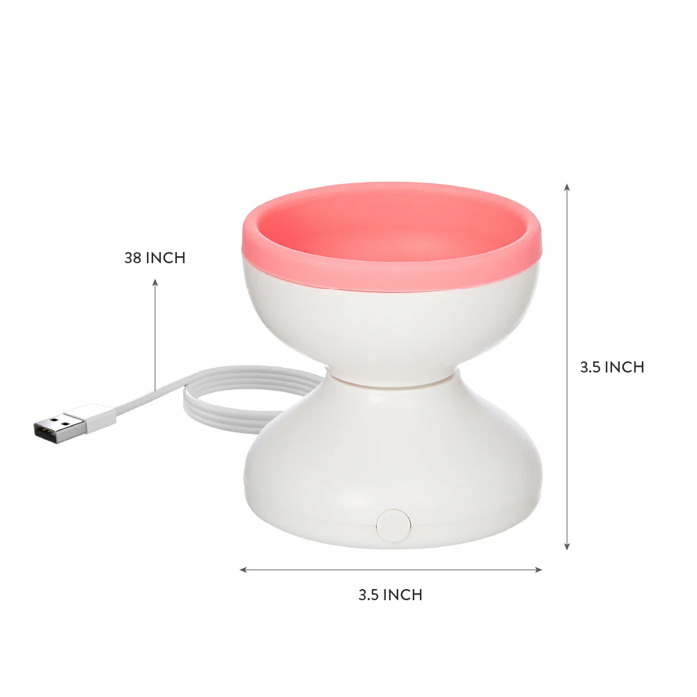 éclat Electric Makeup Brush Cleaner – Portable USB Deep Cleaning Machine for Brushes - Image 6