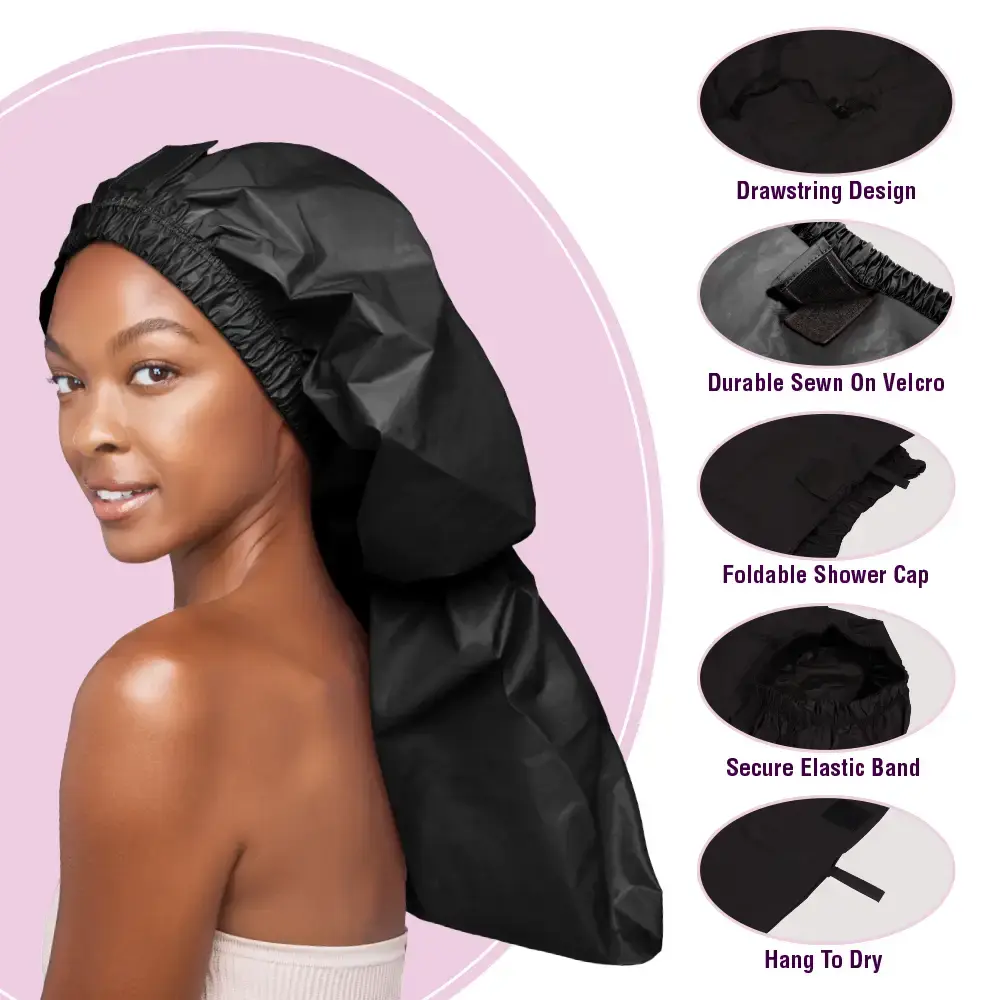 RED by KISS Essential Braid Shower Cap - Image 2