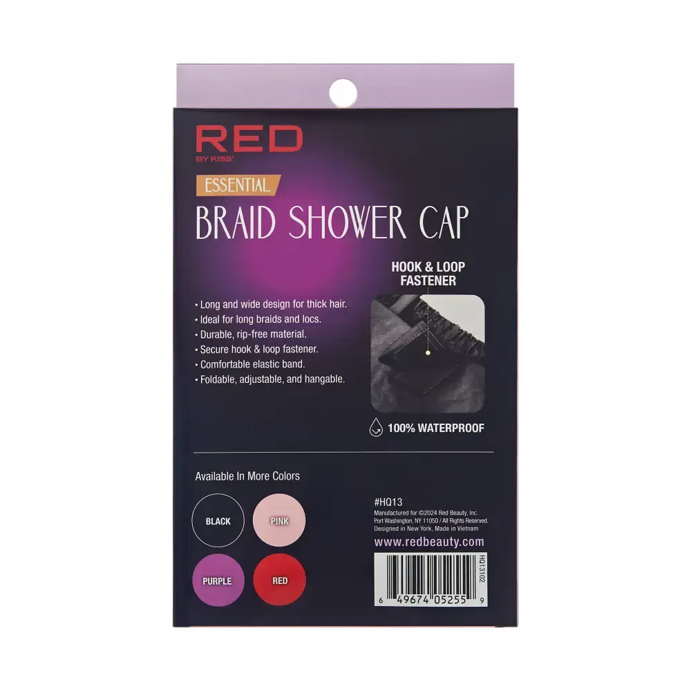 RED by KISS Essential Braid Shower Cap - Image 5