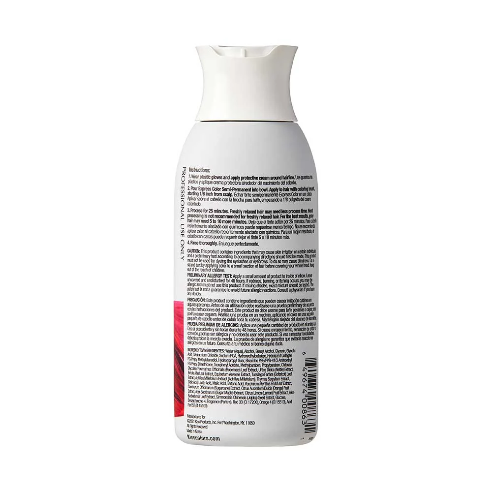 RED by KISS Express Semi-Permanent Hair Color - Image 33
