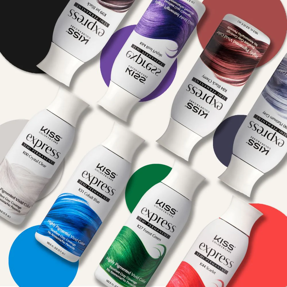 RED by KISS Express Semi-Permanent Hair Color - Image 96