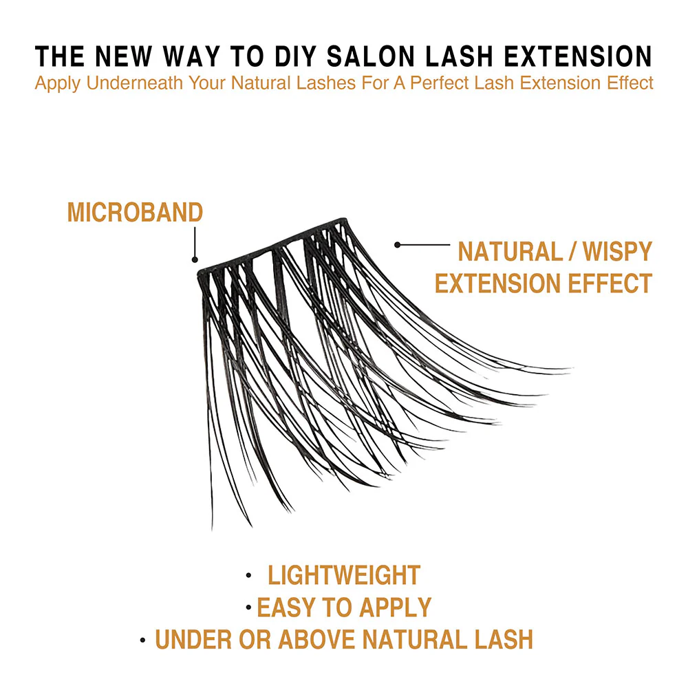 VLuxe By i•ENVY Extended Faux Mink Cluster Lashes - Image 25