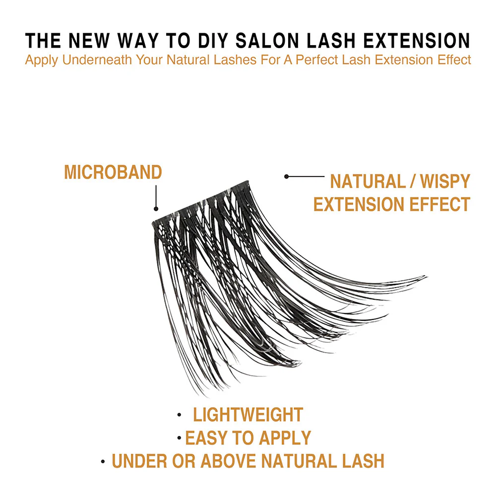 VLuxe By i•ENVY Extended Faux Mink Cluster Lashes - Image 27