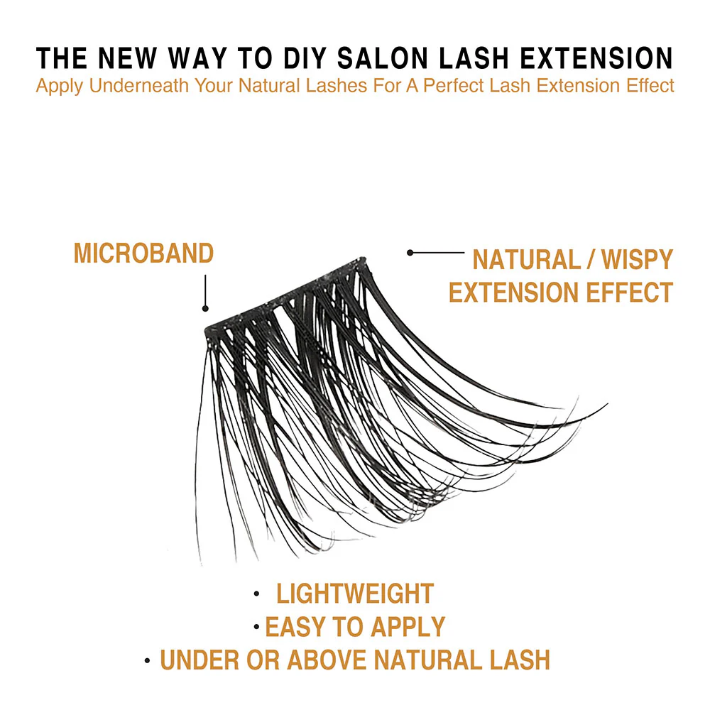 VLuxe By i•ENVY Extended Faux Mink Cluster Lashes - Image 28