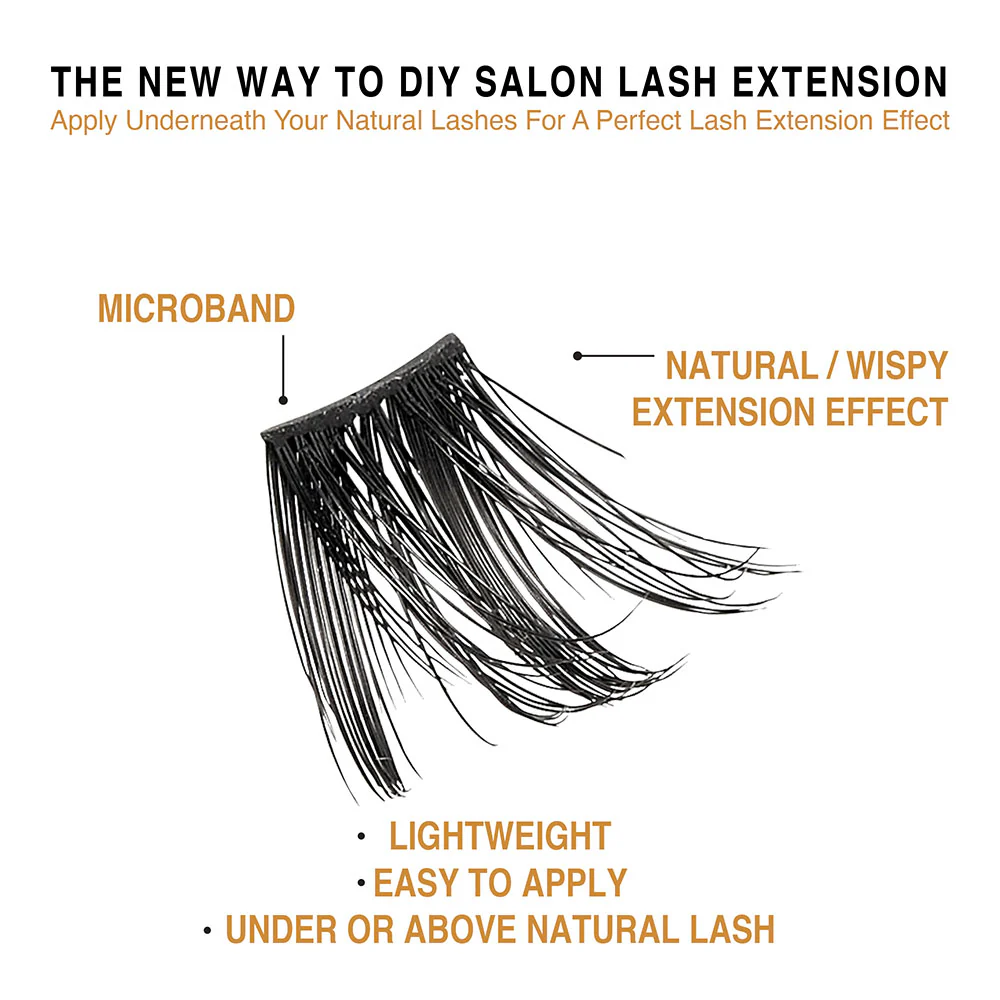 VLuxe By i•ENVY Extended Faux Mink Cluster Lashes - Image 30