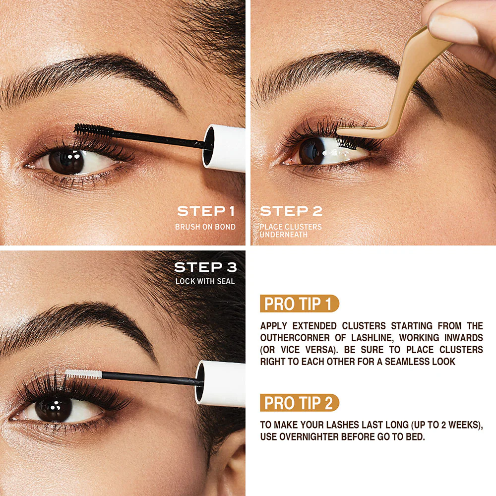 VLuxe By i•ENVY Extended Faux Mink Cluster Lashes - Image 34