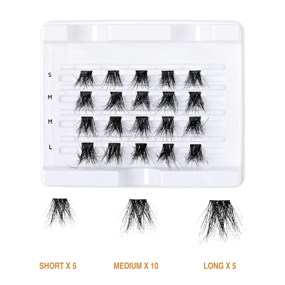 VLuxe By i•ENVY Extended Real Mink Cluster Lashes - Image 12