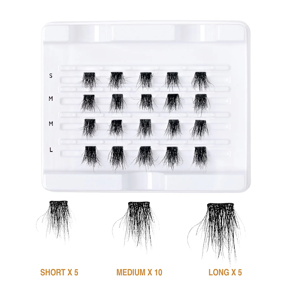 VLuxe By i•ENVY Extended Real Mink Cluster Lashes - Image 8