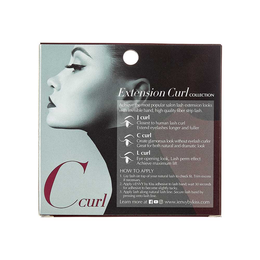 I-ENVY Extension Curl C-Curl Strip Lashes - Image 19
