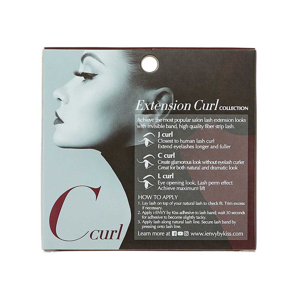 I-ENVY Extension Curl C-Curl Strip Lashes - Image 21