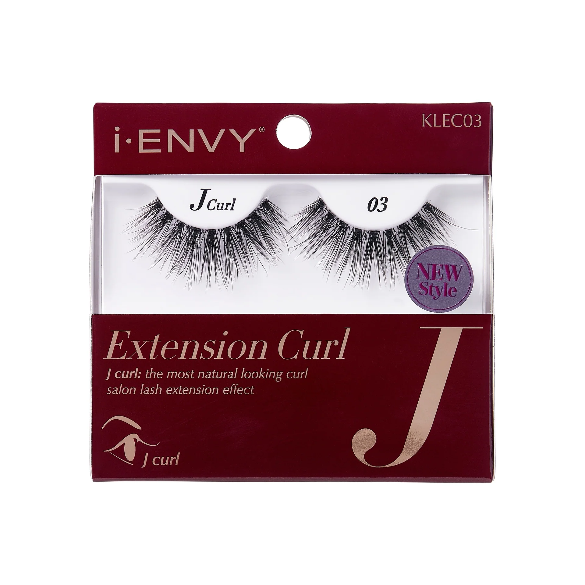 I-ENVY Extension Curl J-Curl Strip Lashes - Image 3