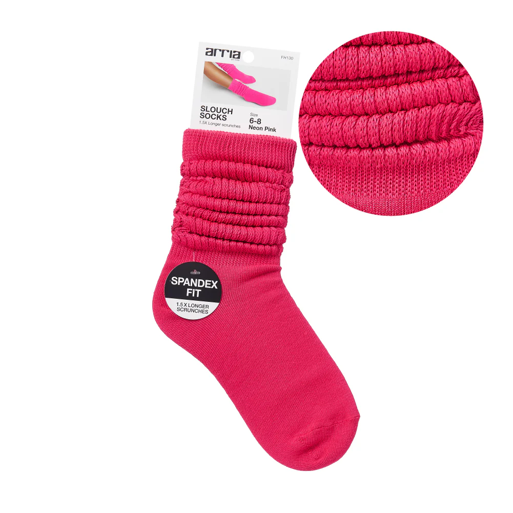 Arria Extra Long Soft Cotton Trendy Slouch Socks - Image 10