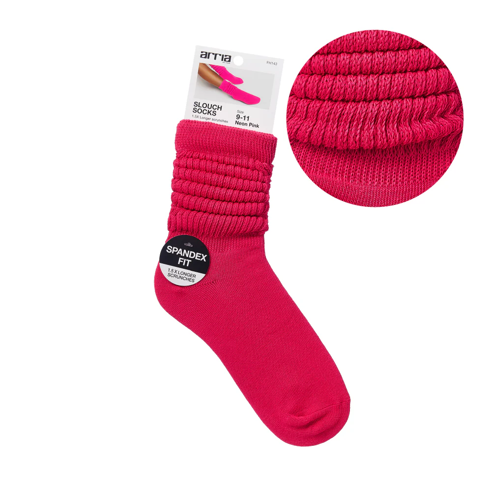 Arria Extra Long Soft Cotton Trendy Slouch Socks - Image 101