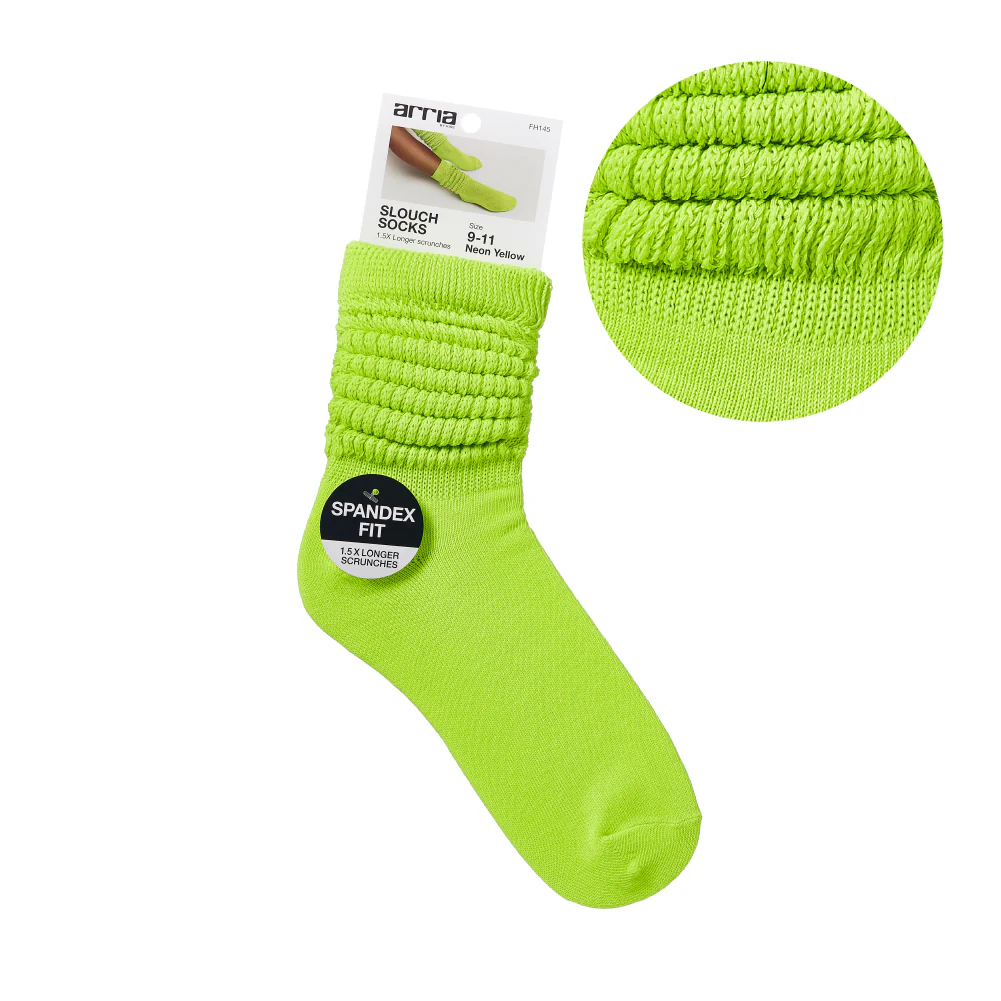 Arria Extra Long Soft Cotton Trendy Slouch Socks - Image 103