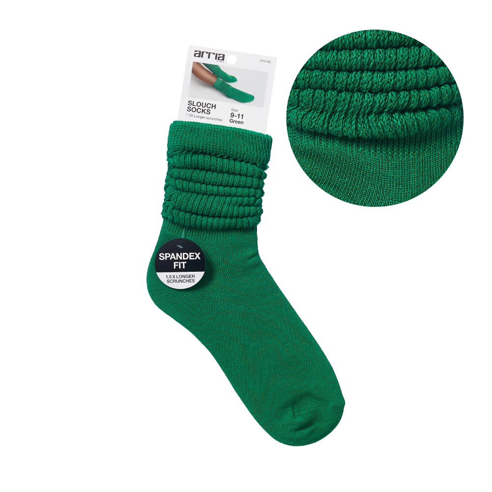 Arria Extra Long Soft Cotton Trendy Slouch Socks - Image 104