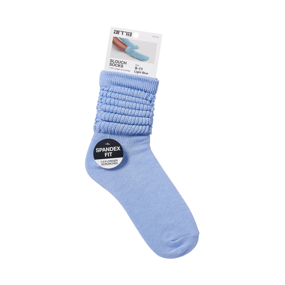 Arria Extra Long Soft Cotton Trendy Slouch Socks - Image 161
