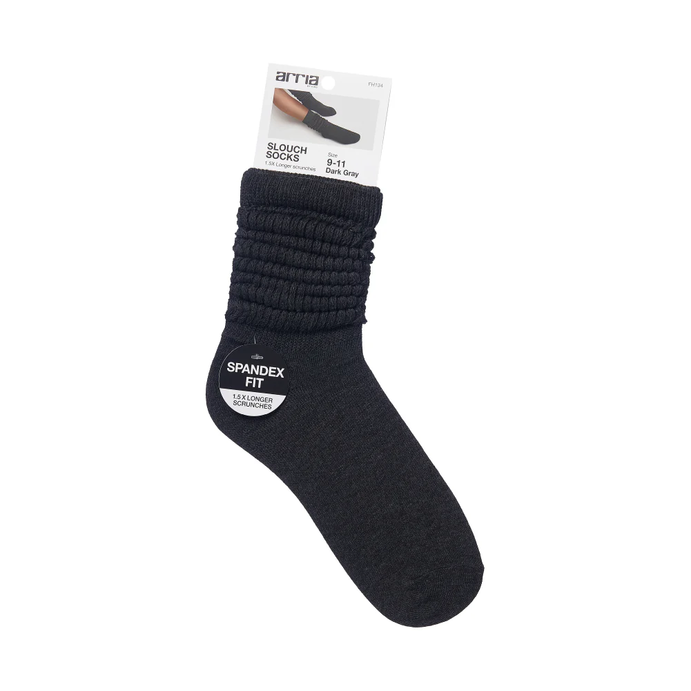 Arria Extra Long Soft Cotton Trendy Slouch Socks - Image 166