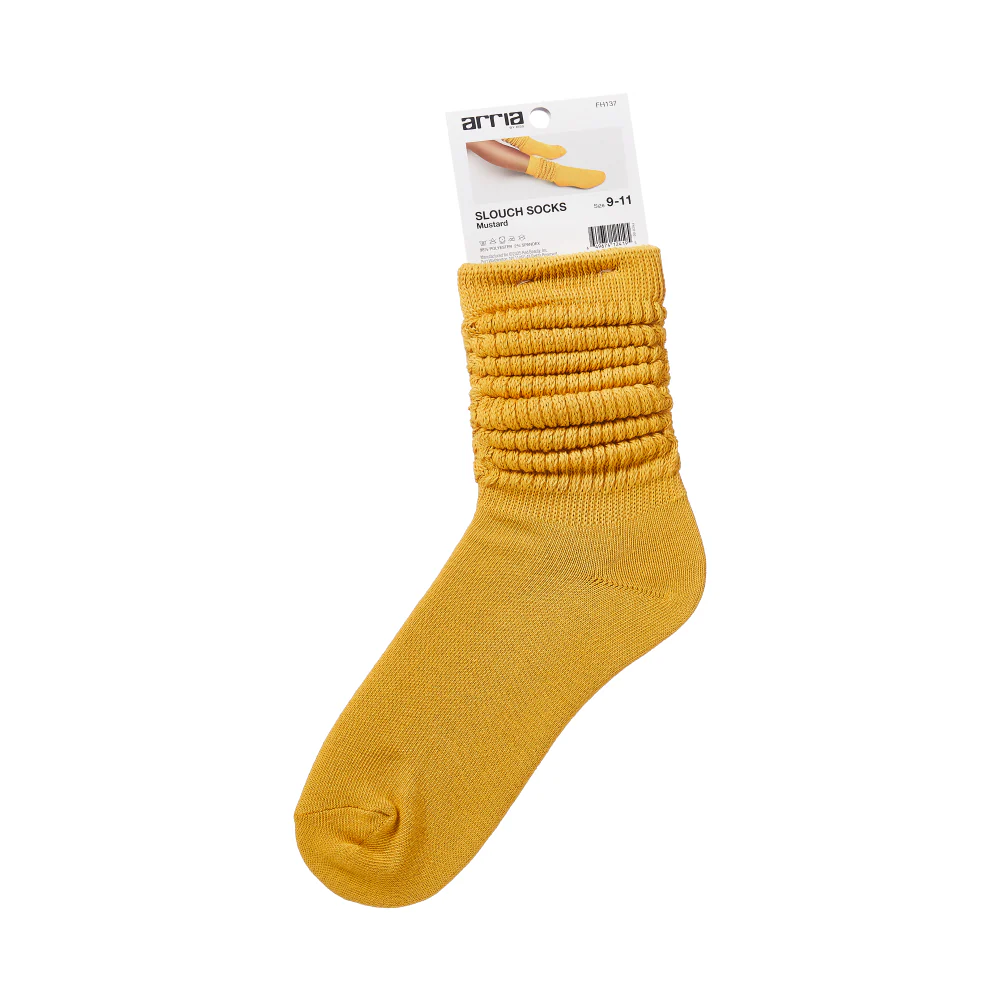 Arria Extra Long Soft Cotton Trendy Slouch Socks - Image 169