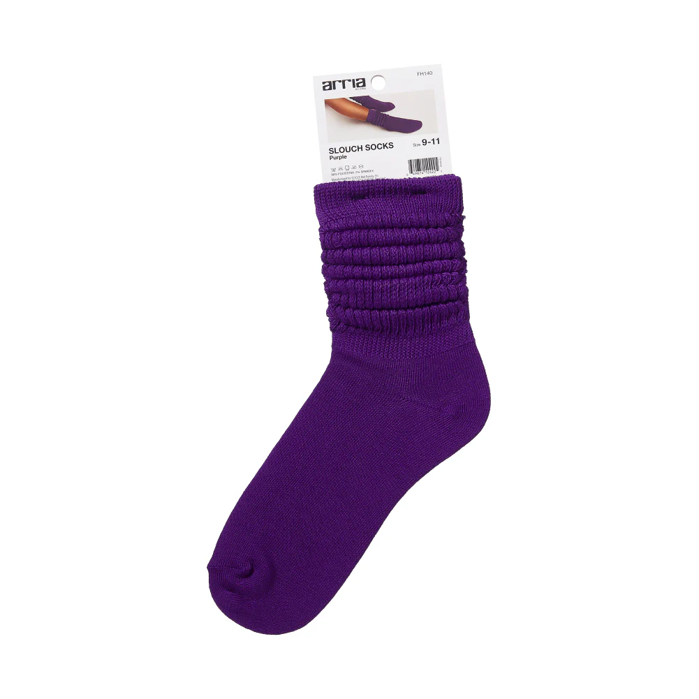 Arria Extra Long Soft Cotton Trendy Slouch Socks - Image 170