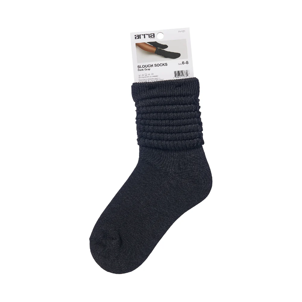 Arria Extra Long Soft Cotton Trendy Slouch Socks - Image 182