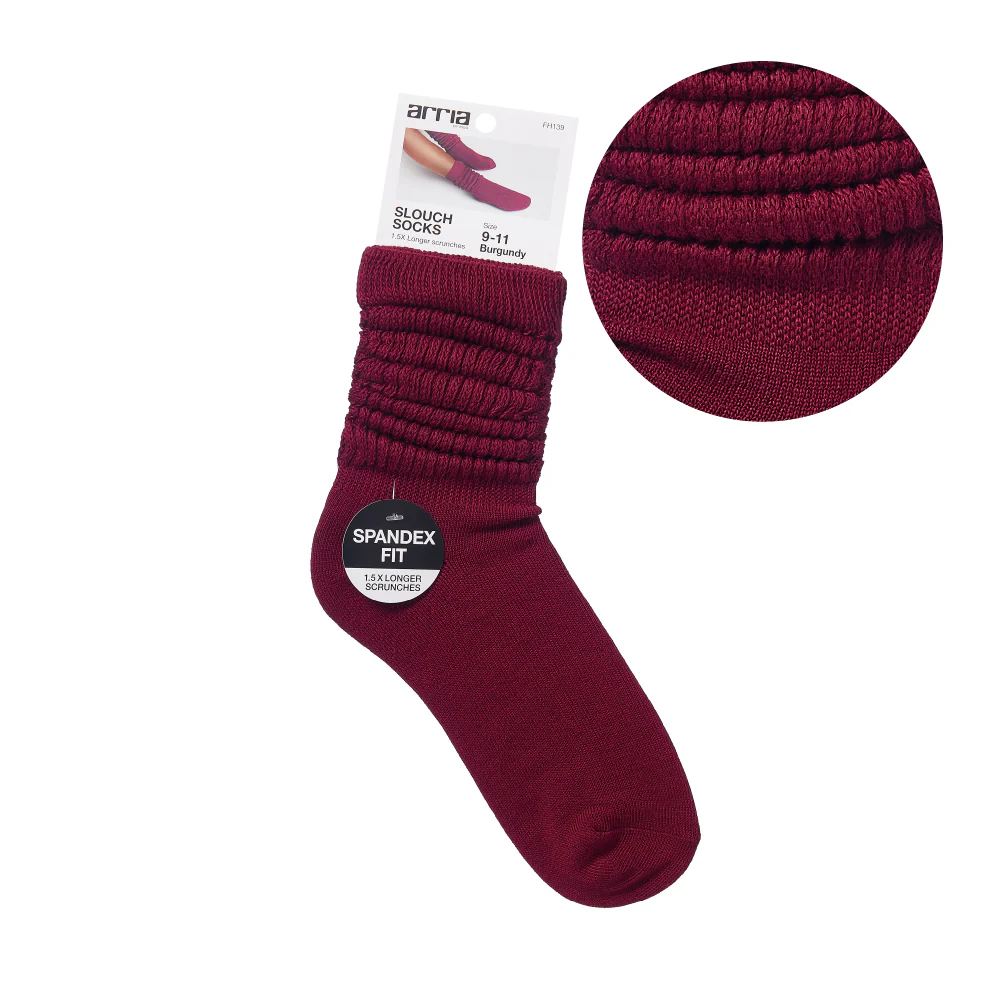 Arria Extra Long Soft Cotton Trendy Slouch Socks - Image 32