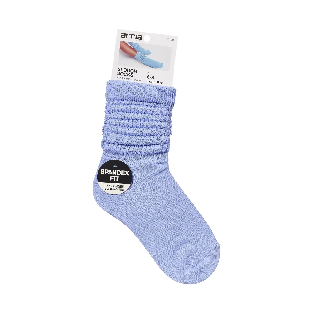 Arria Extra Long Soft Cotton Trendy Slouch Socks - Image 74