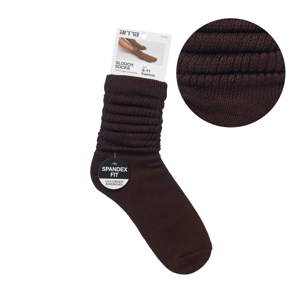 Arria Extra Long Soft Cotton Trendy Slouch Socks - Image 93