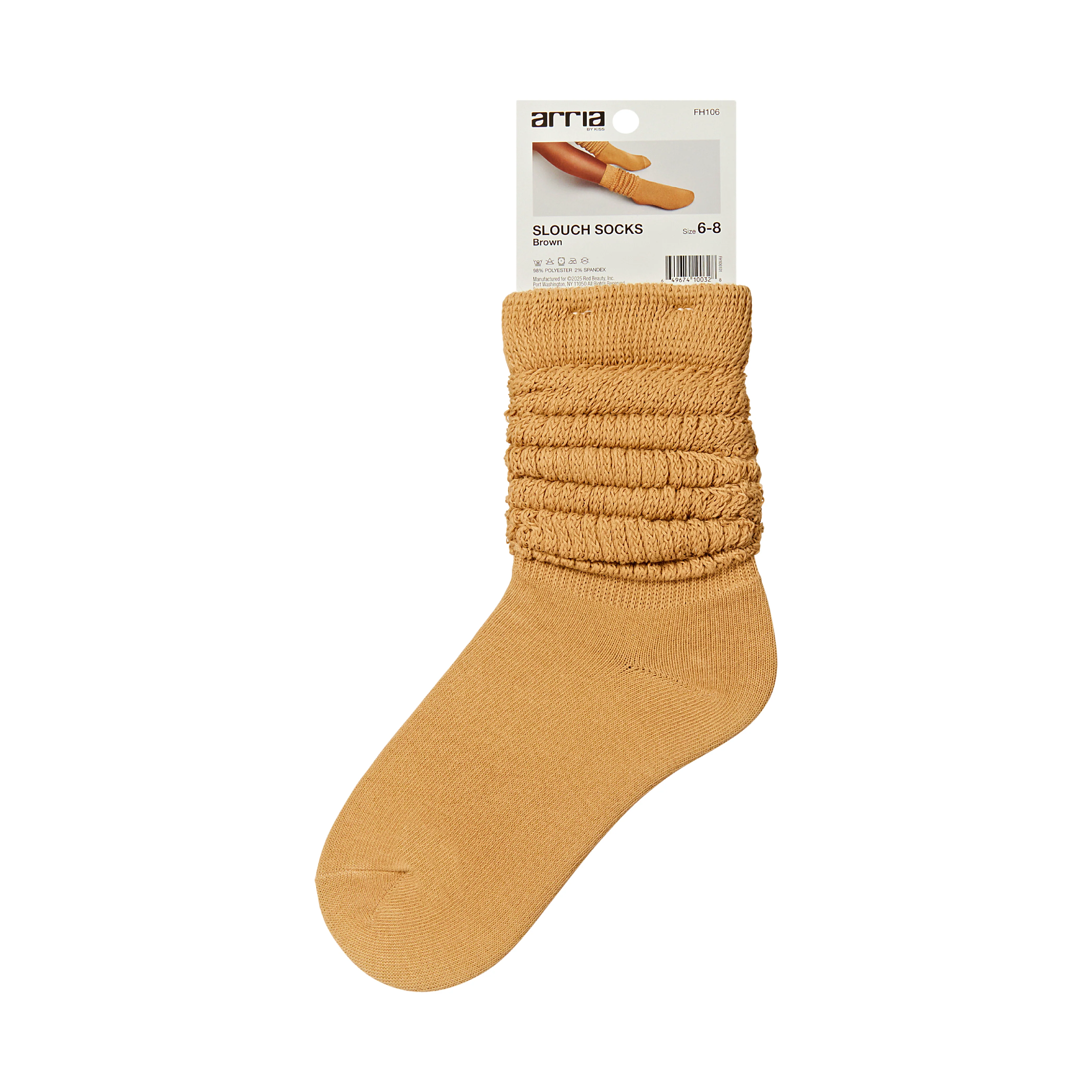 ARRIA Extra Long Soft Cotton Trendy Slouch Socks – Classic Everyday Neutrals, 80s Retro Heavy Scrunch - Image 21