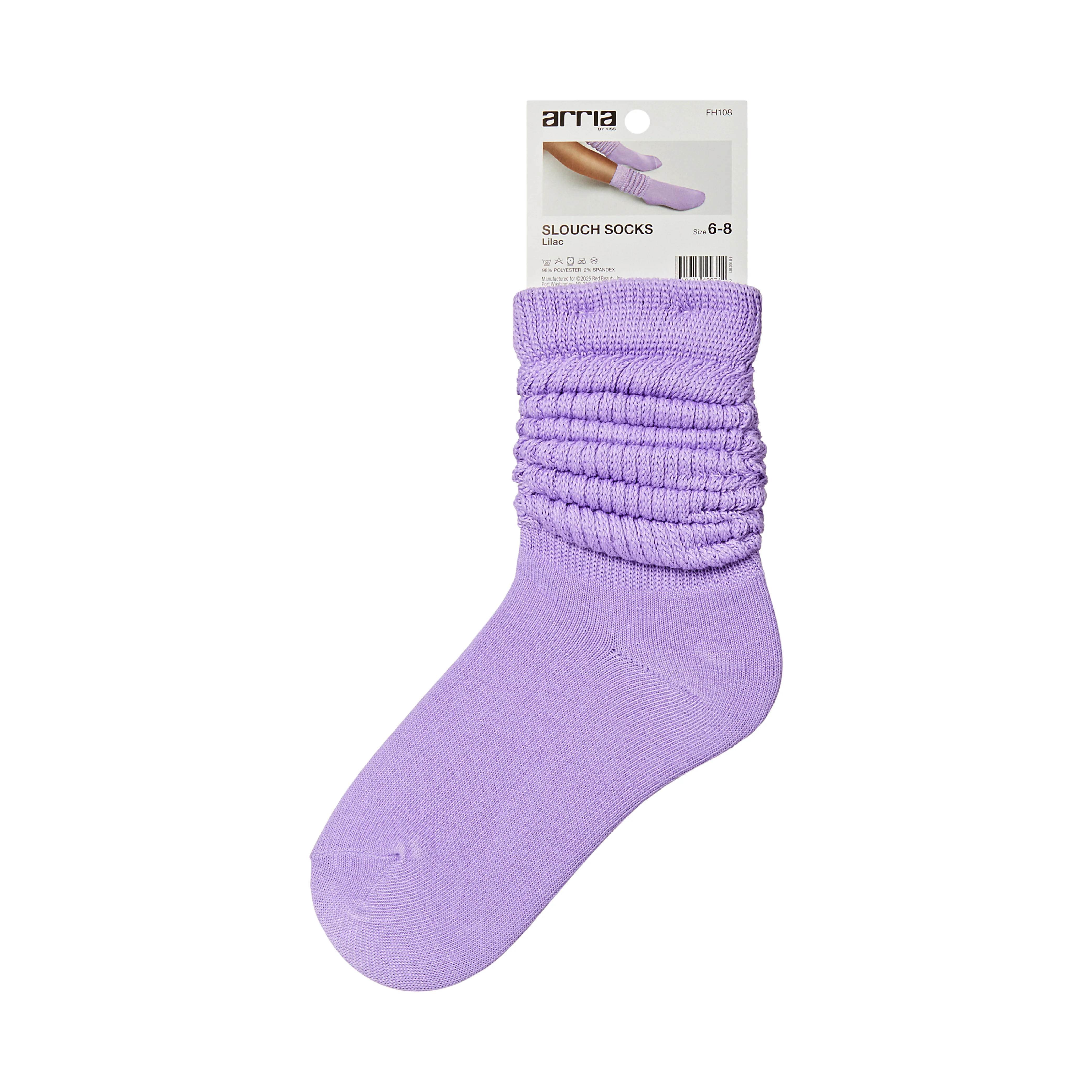ARRIA Extra Long Soft Cotton Trendy Slouch Socks – Classic Everyday Neutrals, 80s Retro Heavy Scrunch - Image 27