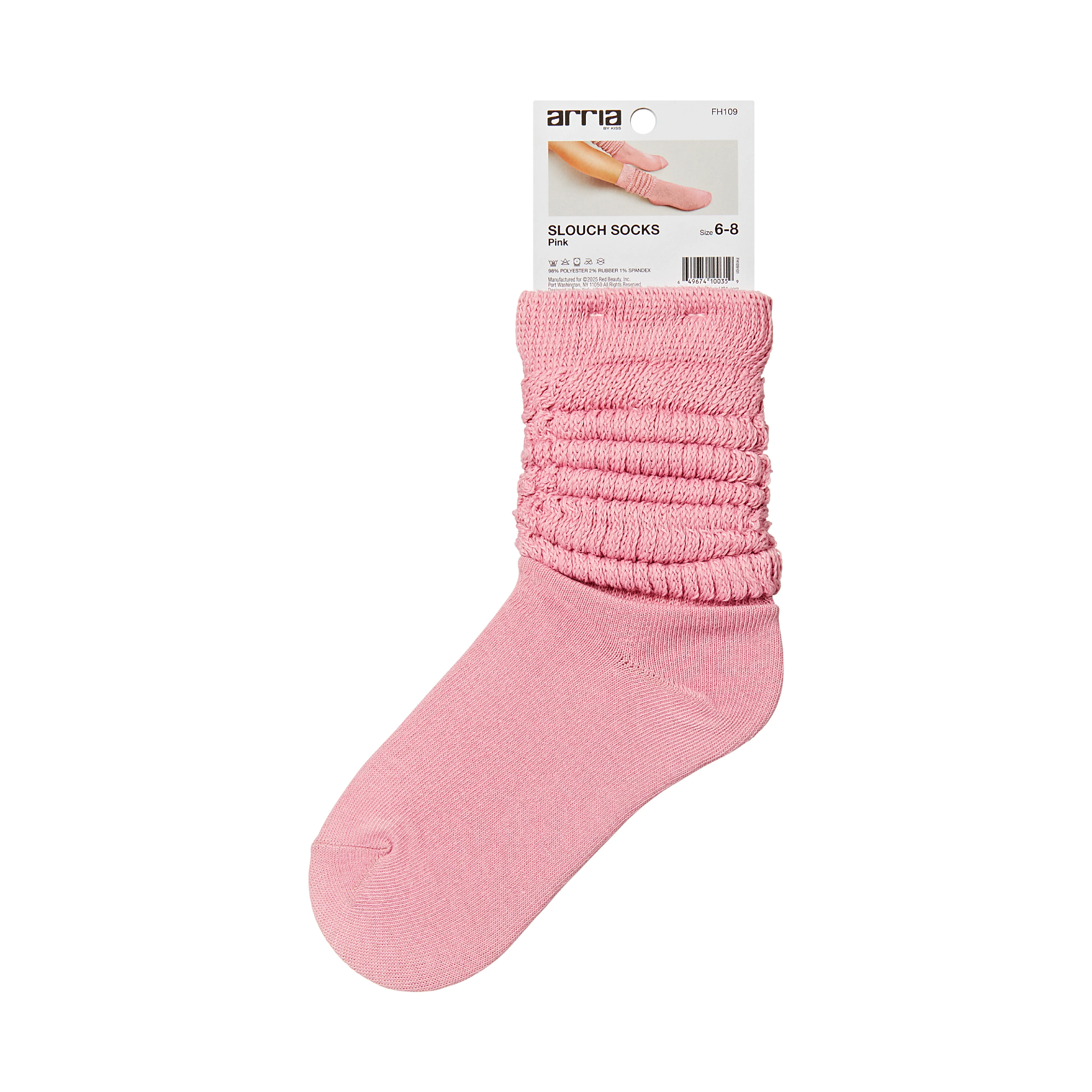 ARRIA Extra Long Soft Cotton Trendy Slouch Socks – Classic Everyday Neutrals, 80s Retro Heavy Scrunch - Image 30