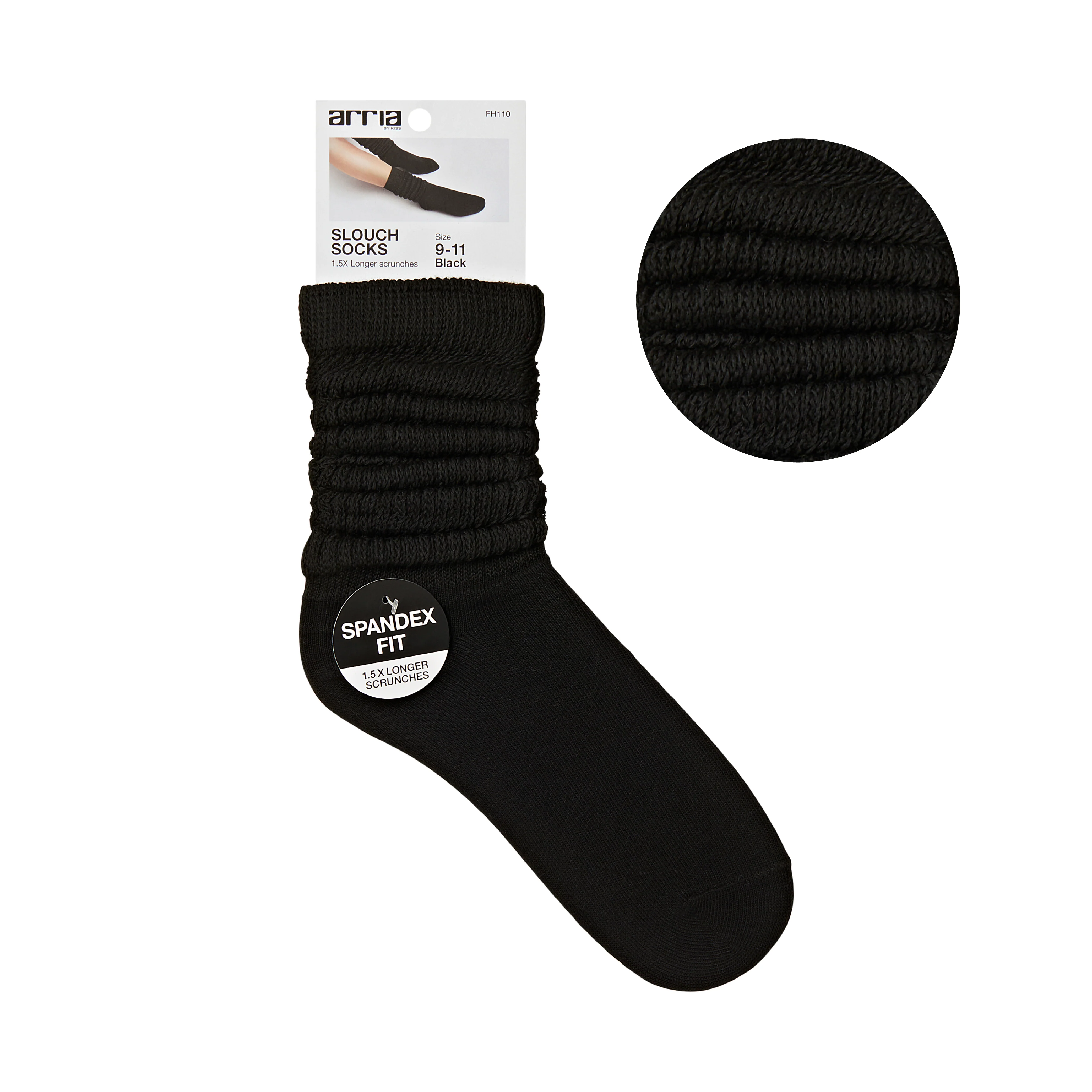 ARRIA Extra Long Soft Cotton Trendy Slouch Socks – Classic Everyday Neutrals, 80s Retro Heavy Scrunch - Image 31