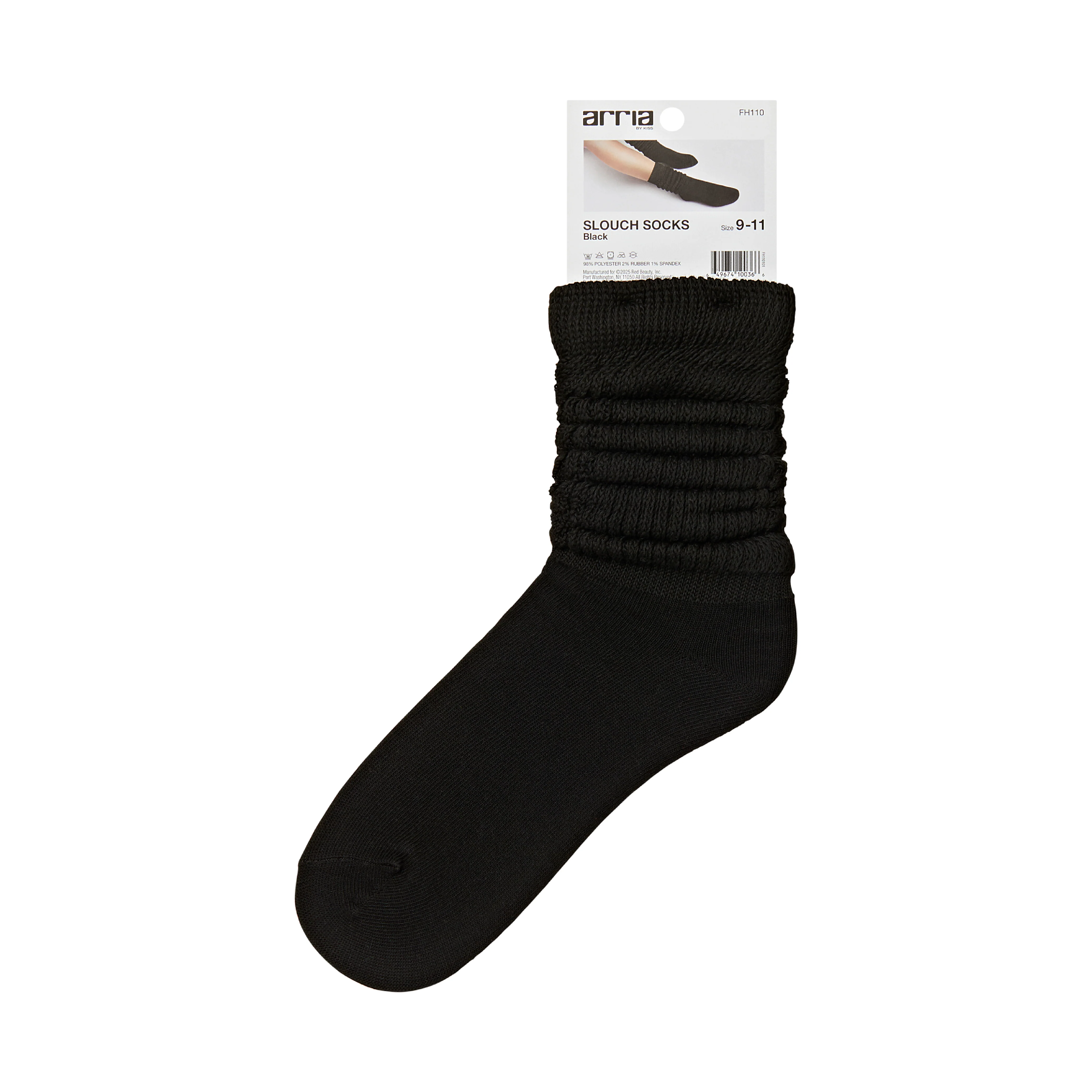 ARRIA Extra Long Soft Cotton Trendy Slouch Socks – Classic Everyday Neutrals, 80s Retro Heavy Scrunch - Image 33