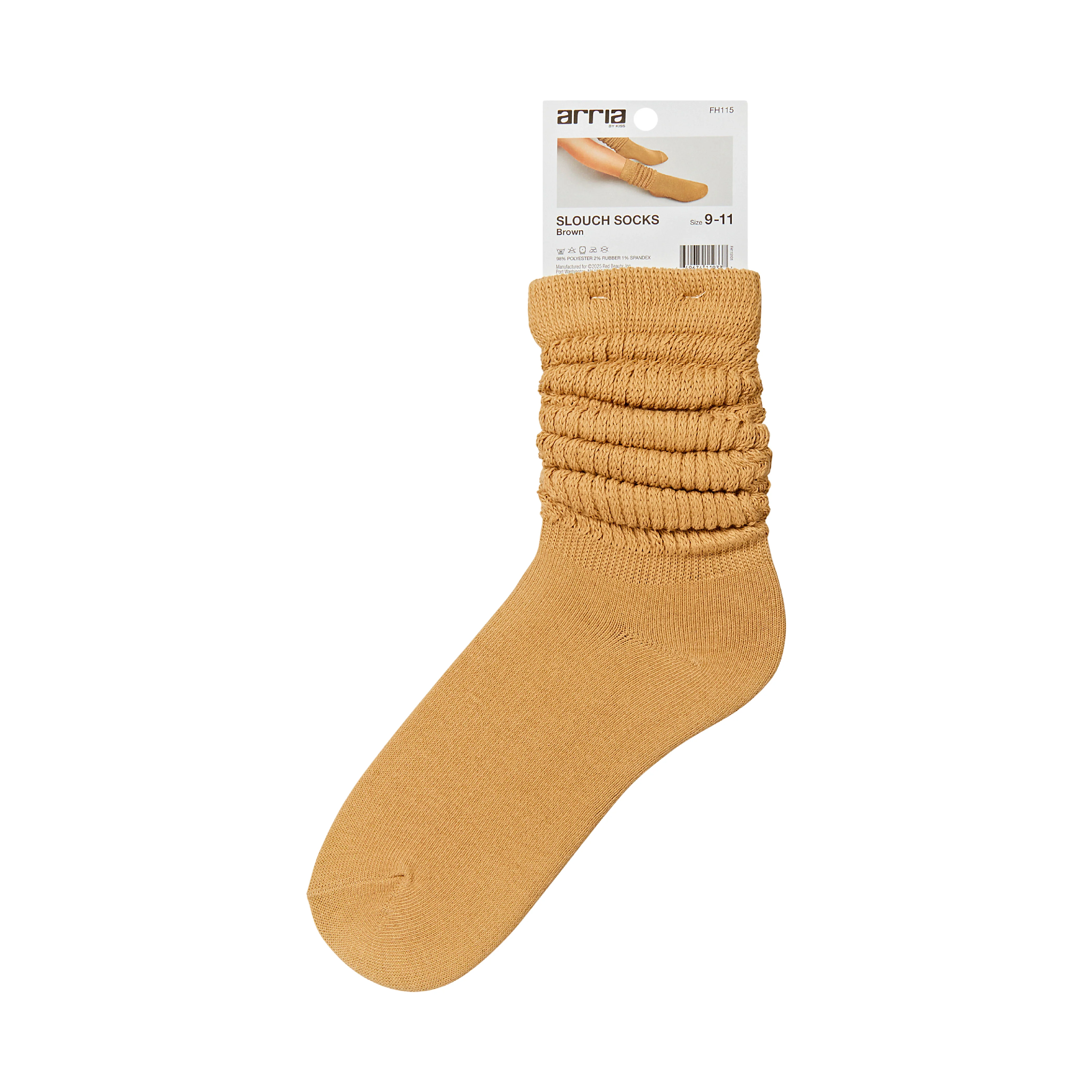 ARRIA Extra Long Soft Cotton Trendy Slouch Socks – Classic Everyday Neutrals, 80s Retro Heavy Scrunch - Image 48
