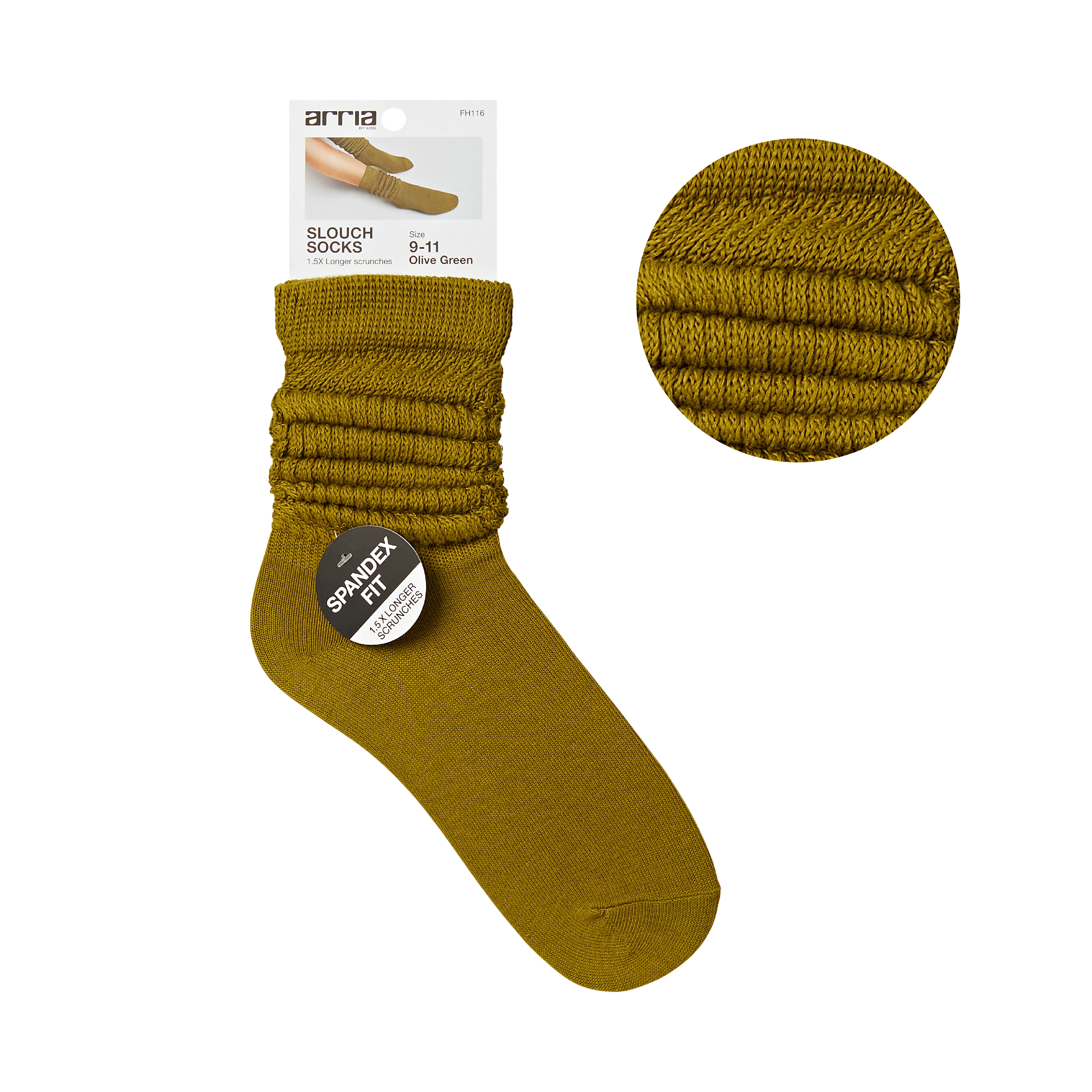 ARRIA Extra Long Soft Cotton Trendy Slouch Socks – Classic Everyday Neutrals, 80s Retro Heavy Scrunch - Image 49