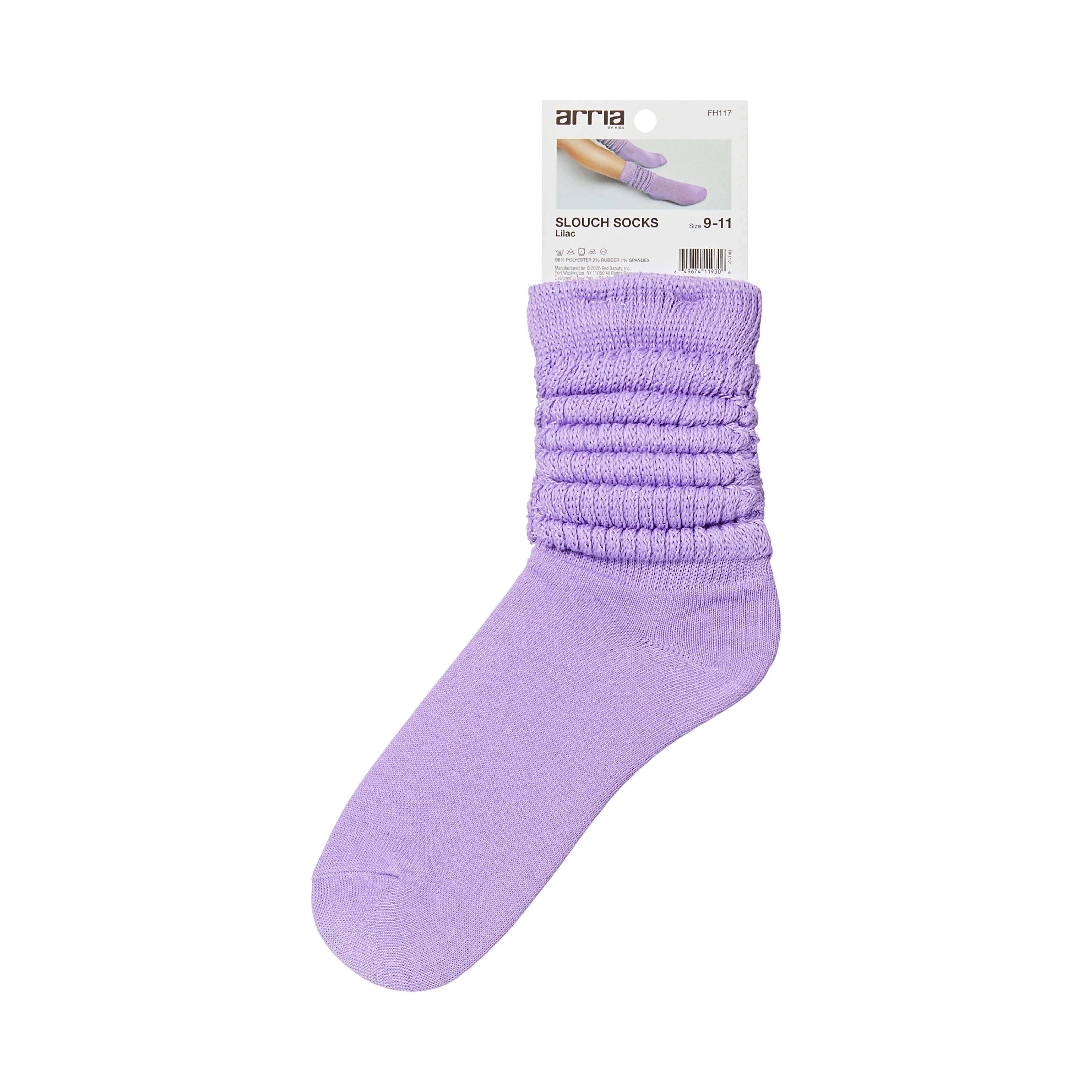 ARRIA Extra Long Soft Cotton Trendy Slouch Socks – Classic Everyday Neutrals, 80s Retro Heavy Scrunch - Image 54