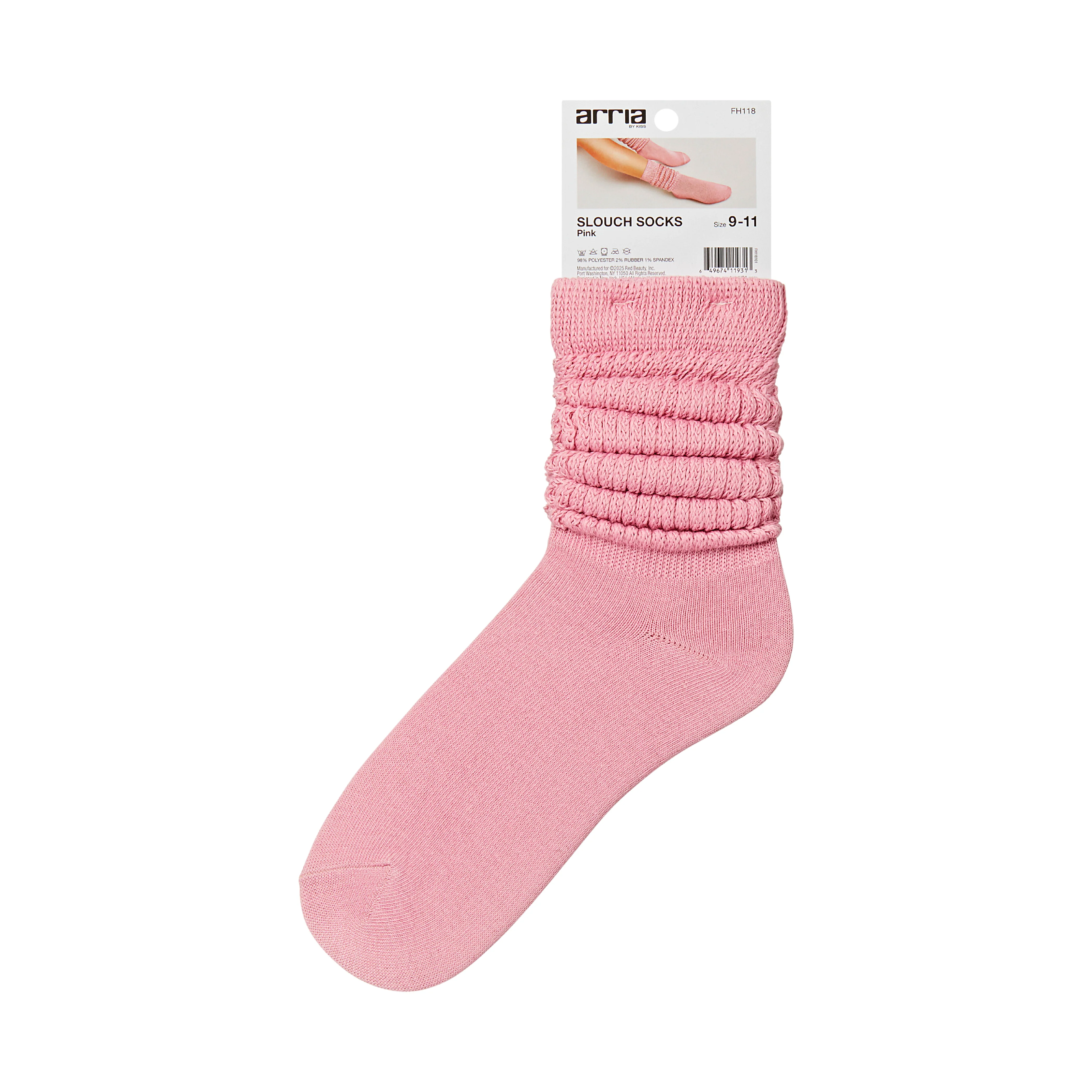 ARRIA Extra Long Soft Cotton Trendy Slouch Socks – Classic Everyday Neutrals, 80s Retro Heavy Scrunch - Image 57