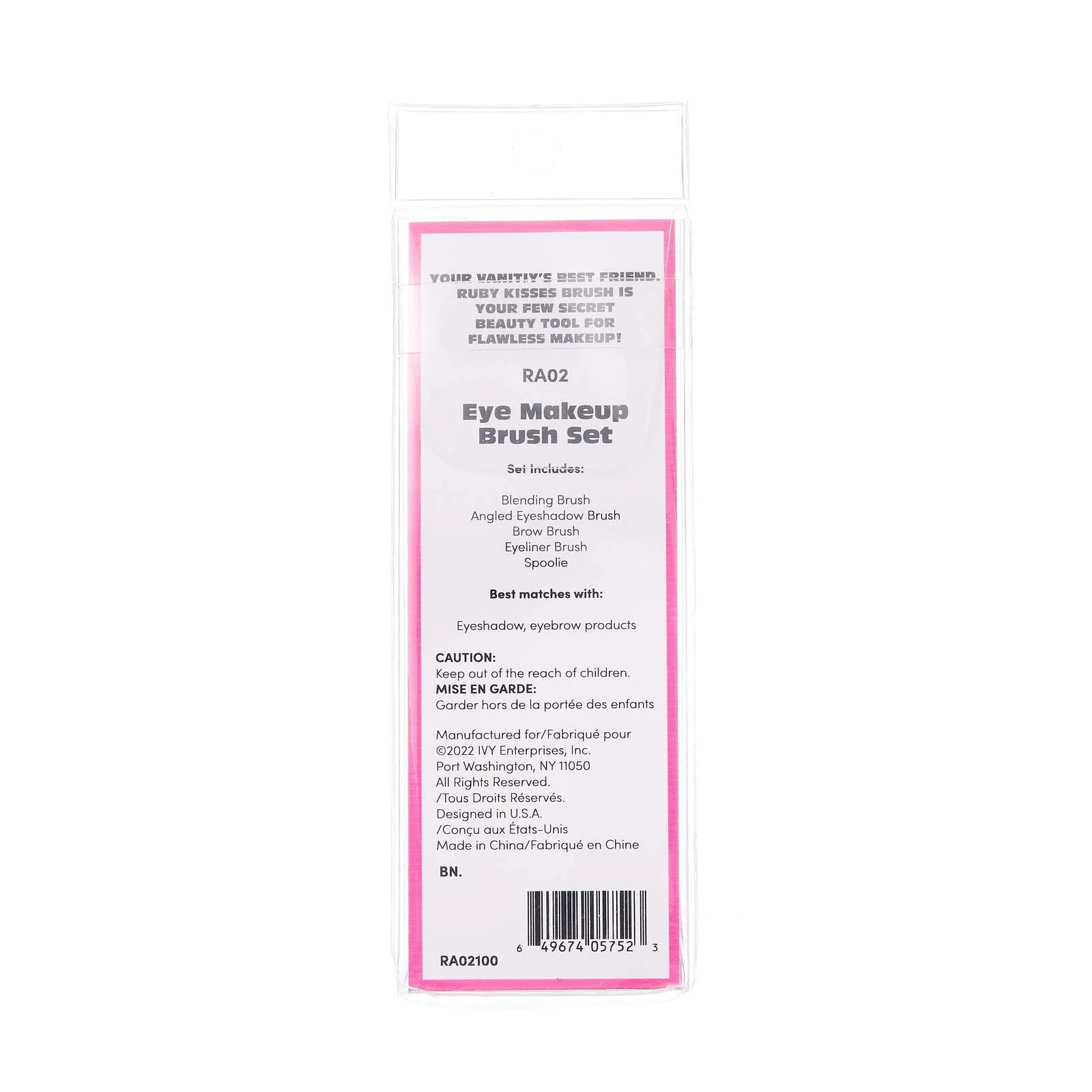 Ruby Kisses Eye Makeup Makeup Brush Kit - Image 3