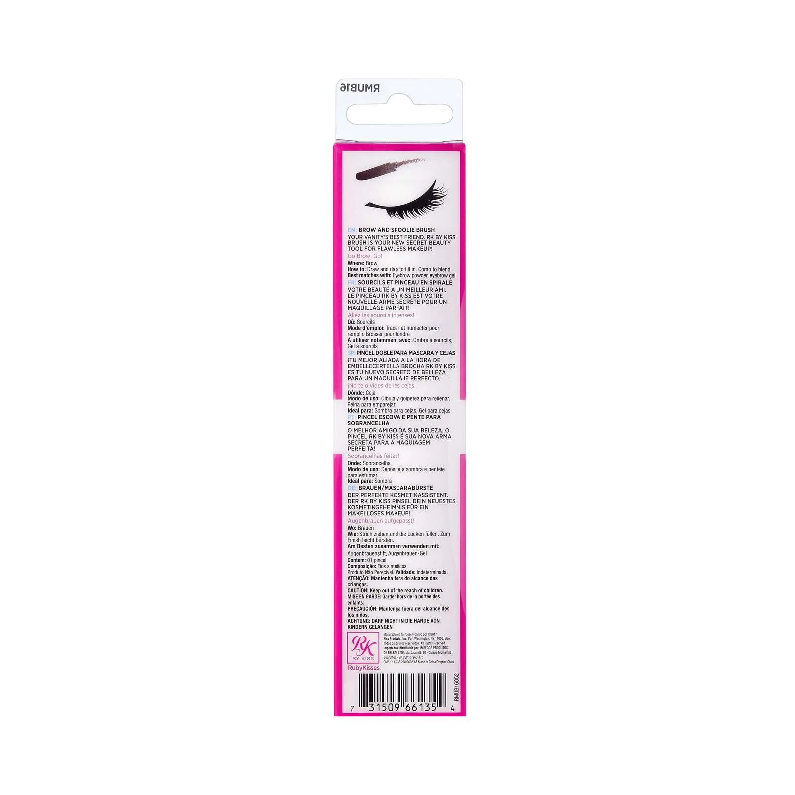 Ruby Kisses Eyebrow Makeup Brush - Image 6
