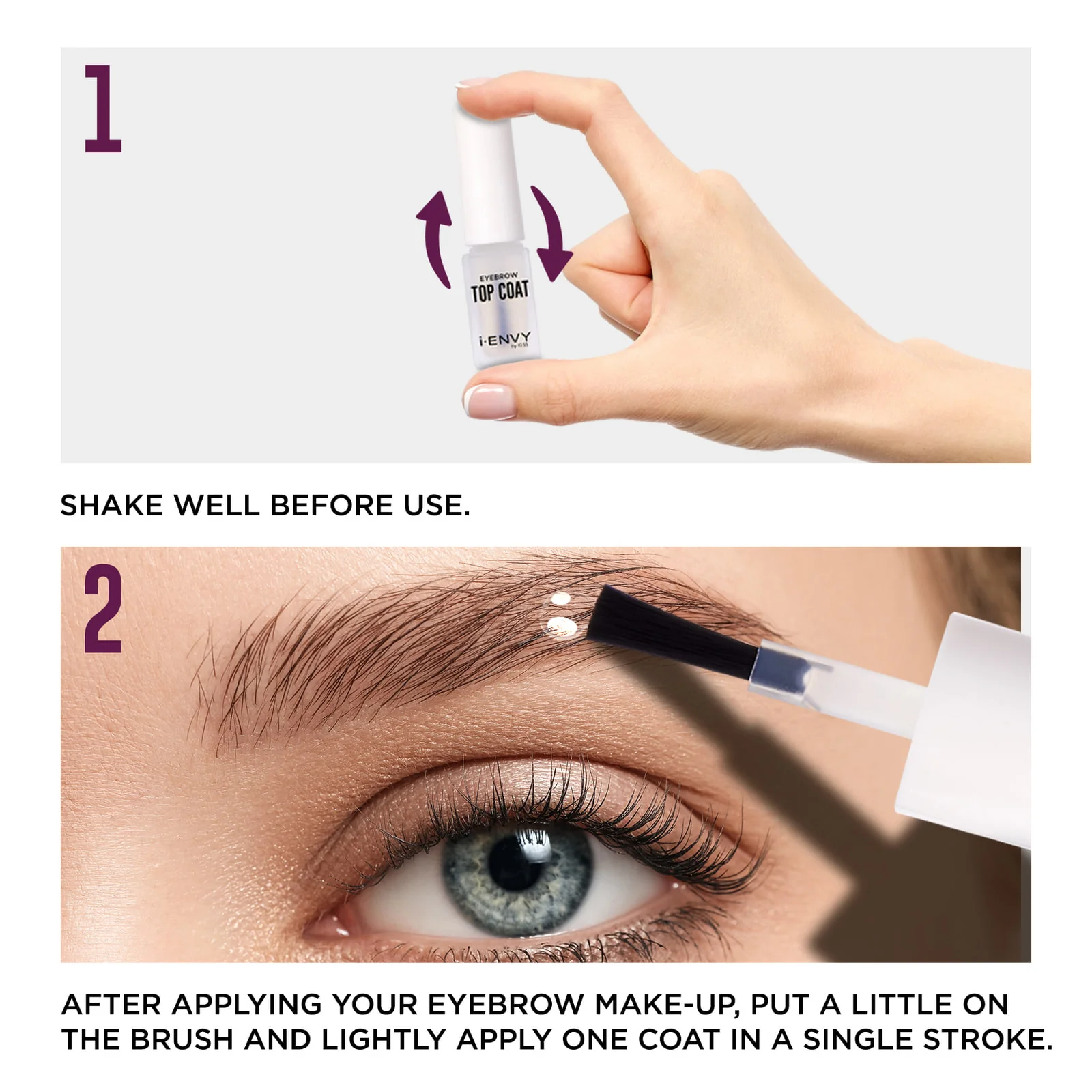 I-ENVY Eyebrow Sealer 24HR Lasting Waterproof Brow Top Coat - Image 6