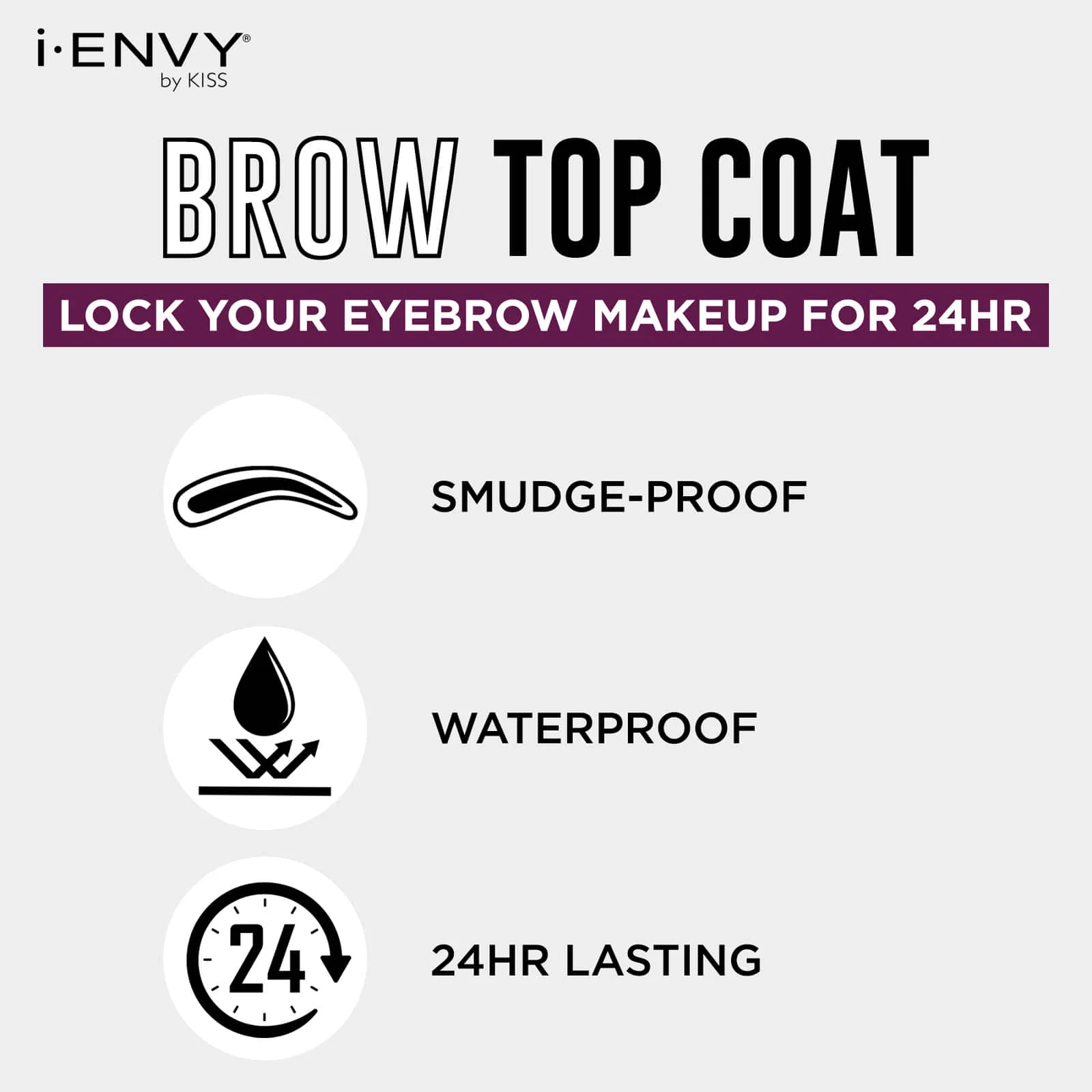 I-ENVY Eyebrow Sealer 24HR Lasting Waterproof Brow Top Coat - Image 7