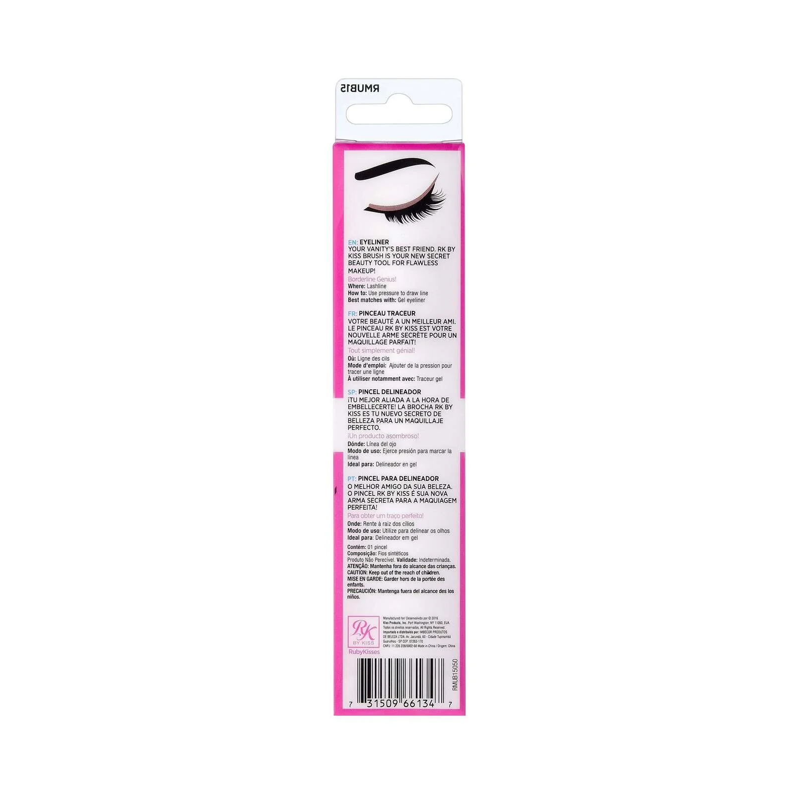 Ruby Kisses Eyeliner Makeup Brush - Image 5