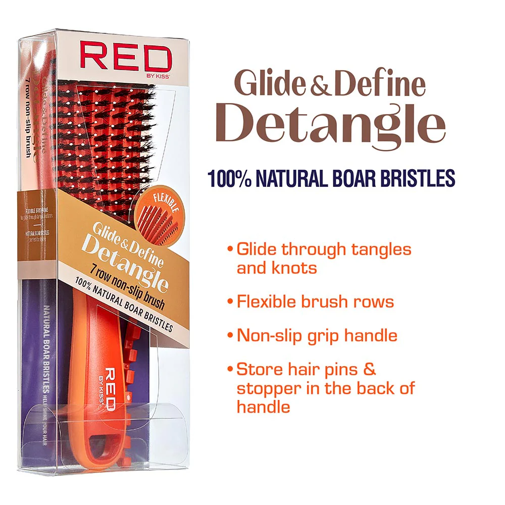 RED by KISS EZ Glide Detangling Brush - Image 15