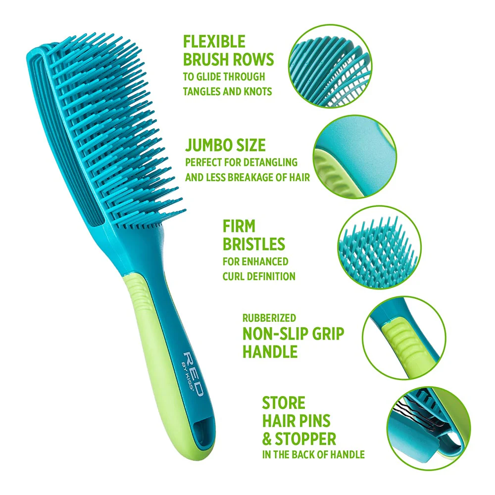RED by KISS EZ Glide Detangling Brush - Image 22
