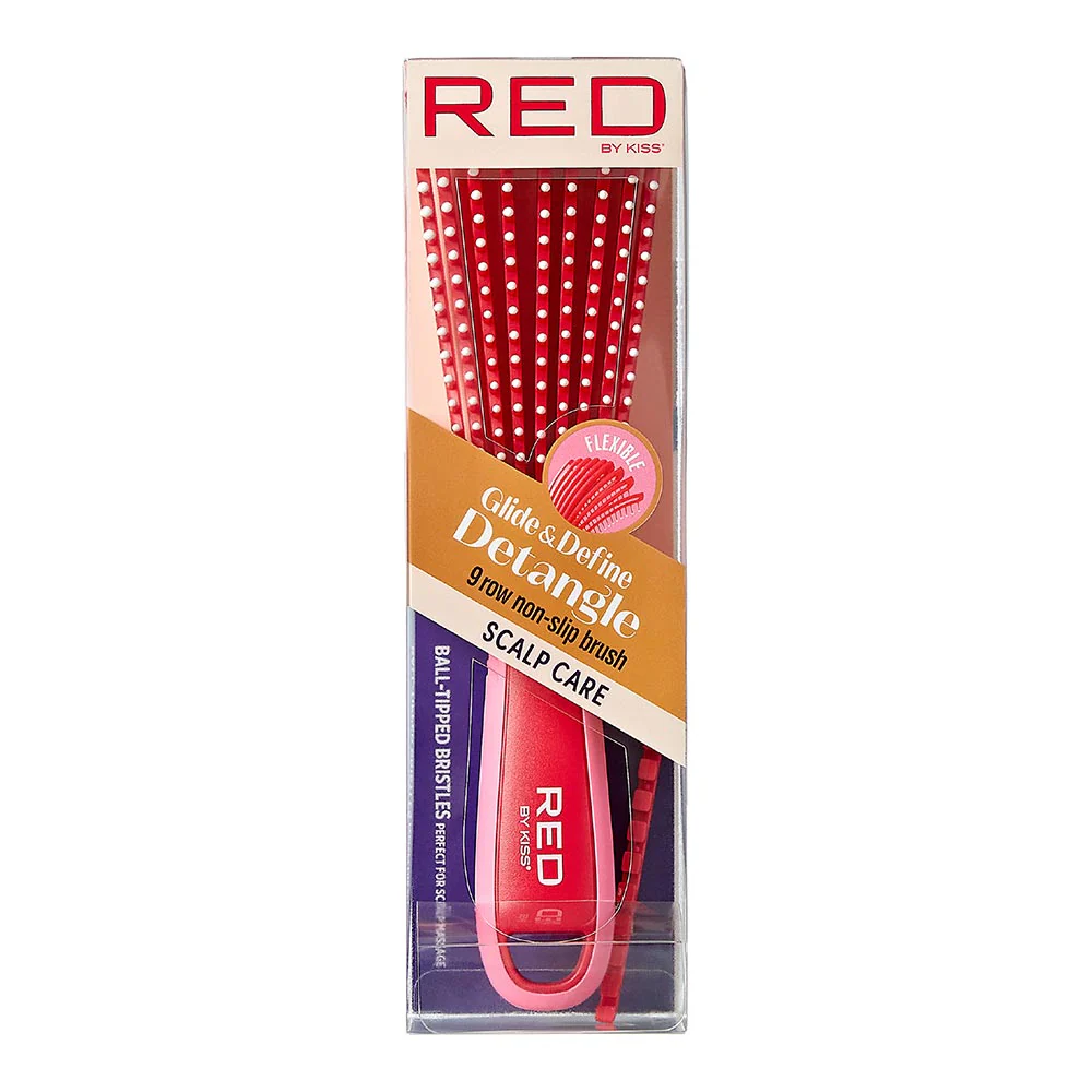 RED by KISS EZ Glide Detangling Brush - Image 6