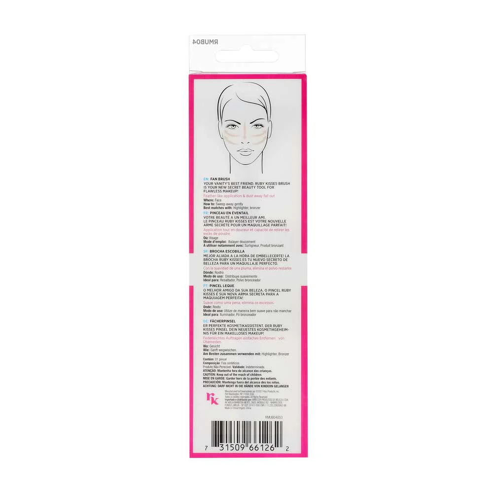 Ruby Kisses Face Makeup Brush - Image 22
