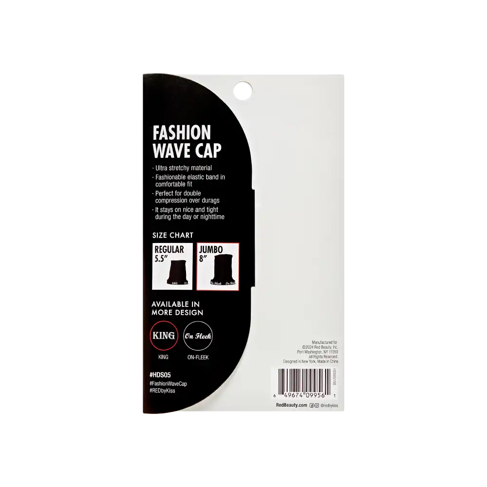 RED by KISS Fashion Wave Cap - Image 4