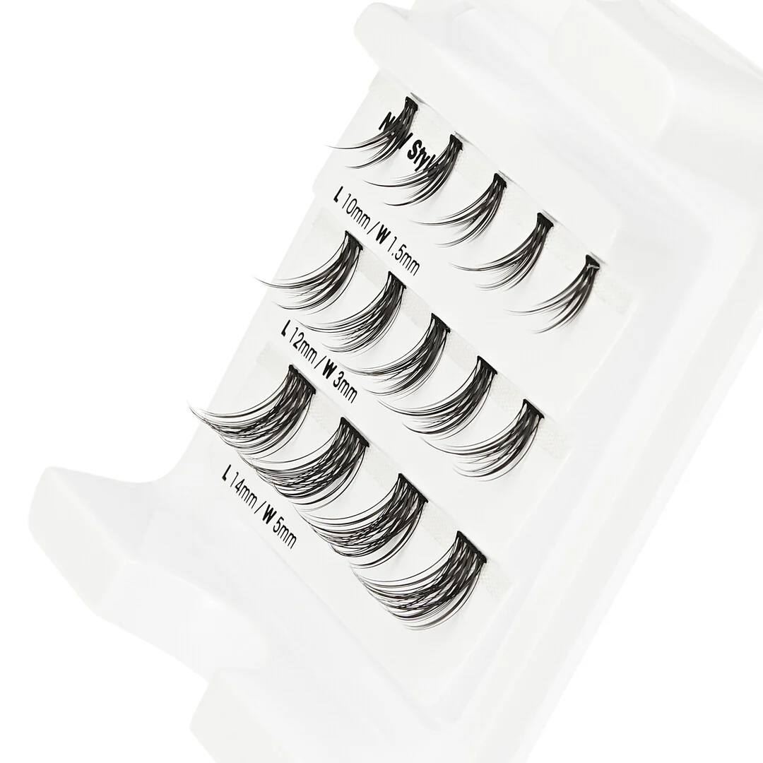VLuxe By i•ENVY Faux Mink Lash Cluster Mini Extended - Refill for Mini Lash Palette - Image 25