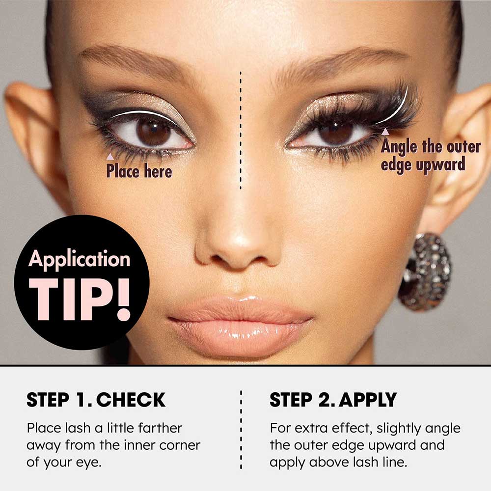I-ENVY Feline Vibe Strip Lashes  Cat and Fox Eye Lifting Look - Image 10
