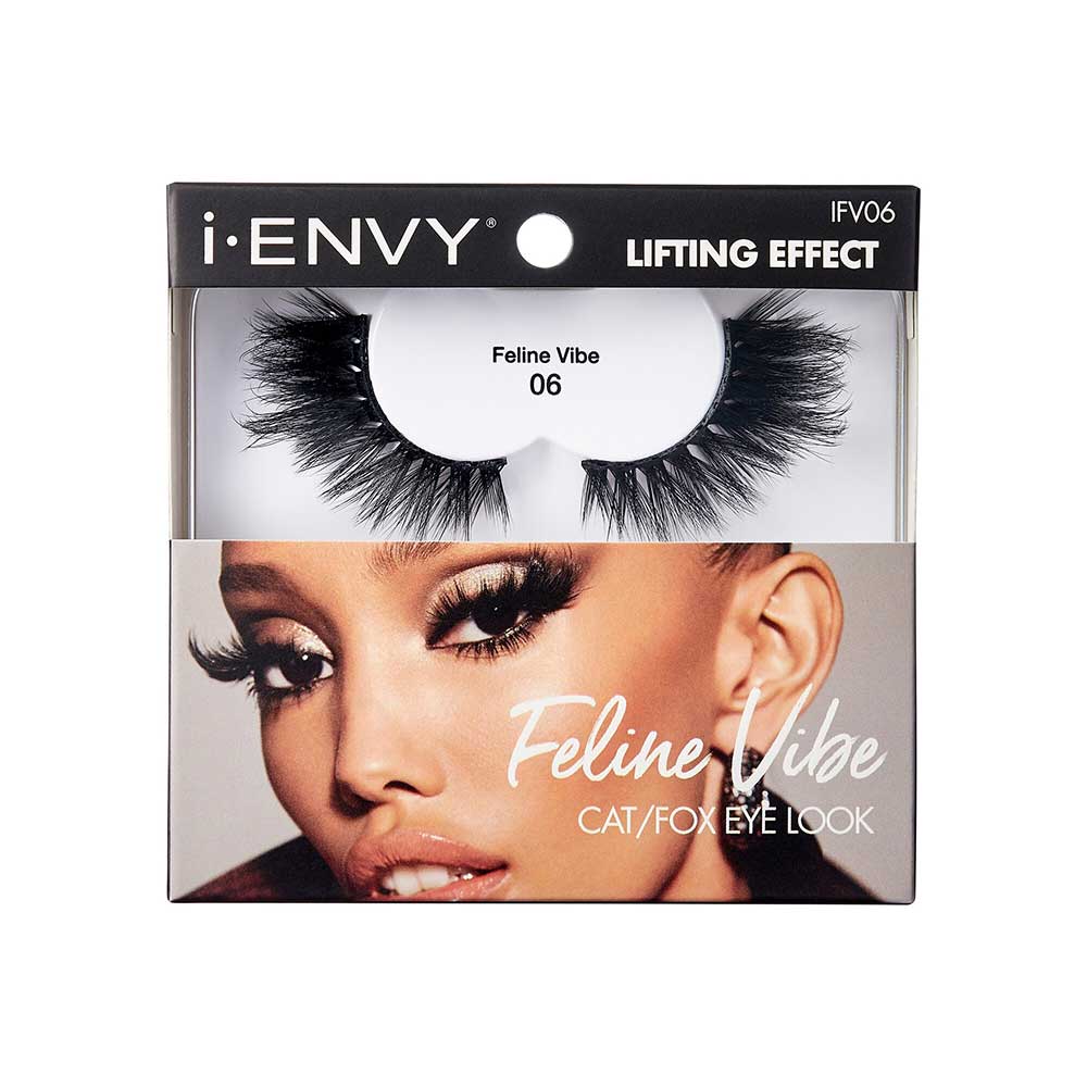 I-ENVY Feline Vibe Strip Lashes  Cat and Fox Eye Lifting Look - Image 24