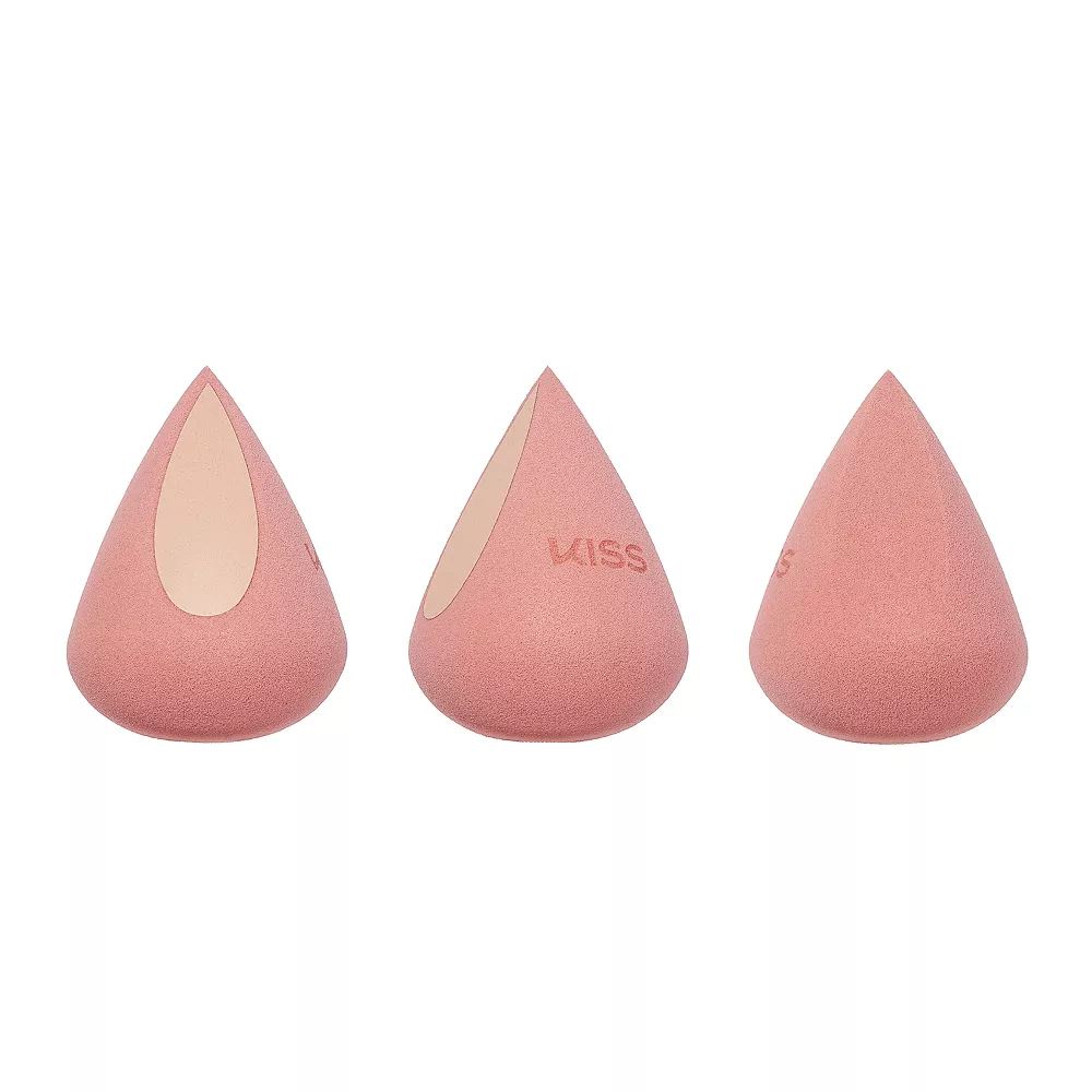 Kiss New York Fingerblend Reusable Makeup Sponge - Latex-Free, Wet or Dry Use for Liquid & Powder - Image 12